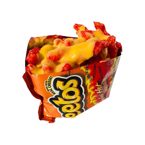 Hot Cheetos with Nacho Cheese